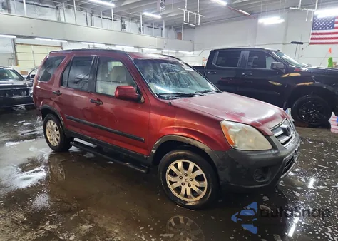 2006 Honda Cr-V Ex from USA, damaged, VIN JHLRD78896C059637